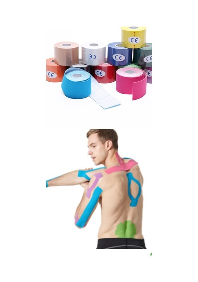 Kinezio Sporcu Bandı 1 Adet Mavi Renk