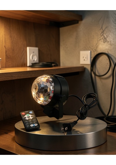 Rgb Disko Topu Xuczminidiskotopu-5 Çok Renkli
