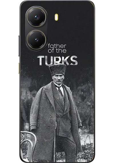 Poco X7 Pro Uyumlu Atatürk'ün Mirası Baskılı Silikon Kılıf Renkli