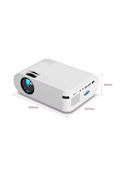 Hymark P62 1080P Mini Taşınabilir Projeksiyon Cihazı