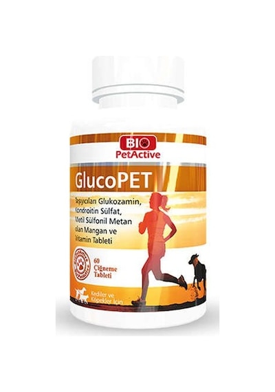 Bio Petactive Glucosamine Kedi Eklem Sağlığı Güçlendirici Vitamini 60 Tablet