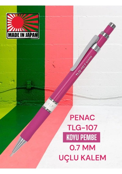 Penac Tlg-107 0.7 Mm Uçlu Versatil Kalem Japonya Üretim Çok Renkli