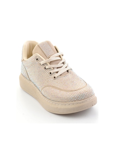 Bambi Bej Kadın Sneaker K01709060287 Bej