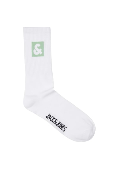 Jack & Jones Jacli Logo Tennis Sock Erkek Çorap-26490 - Yeşil