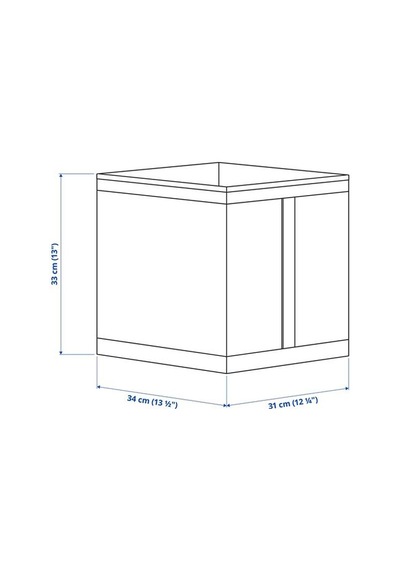 Ikea Skubb Kutu Seti, Beyaz, 31x34x33 Cm, 3 Adet