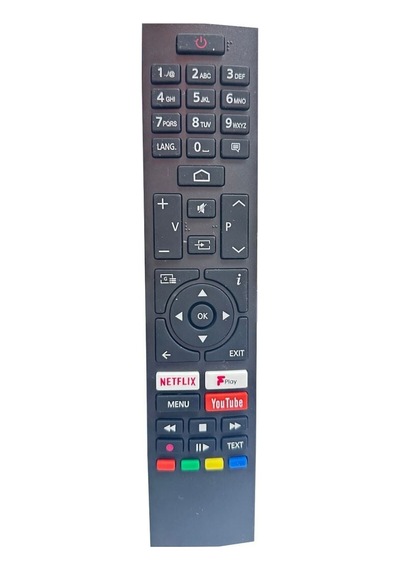 Toshiba Netflix - Play - Youtube Tuşlu Lcd Led Tv Kumandası