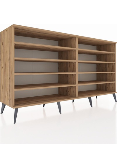 Hyperion Konsol 8 Raflı 176x44x99 Çam-çam Çam-çam Hyperion Konsol 8 Raflı 176x44x99 Çam-çam Çam-çam