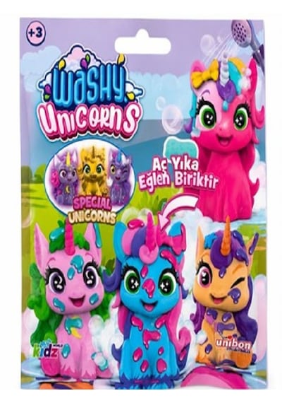 Washy Unicorns Unicornunu Ortaya Çıkar Sürpriz Unicorn Figürü 1 Adet
