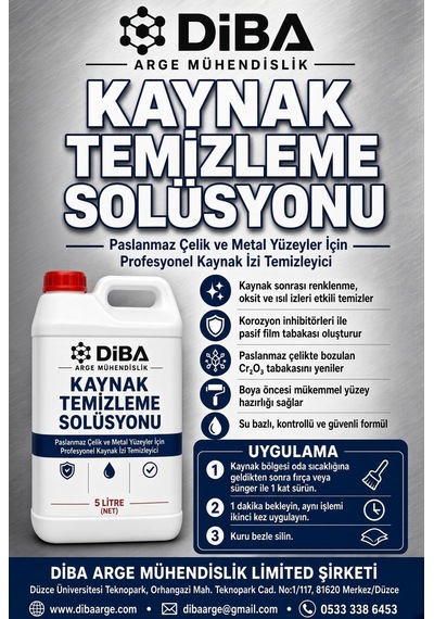 Diba Kaynak Temizleme Solüsyonu 5 L