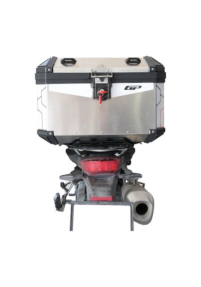 Gp Kompozit Base Universal 58 Lt Alüminyum Motosiklet Çantası Gri Diğer
