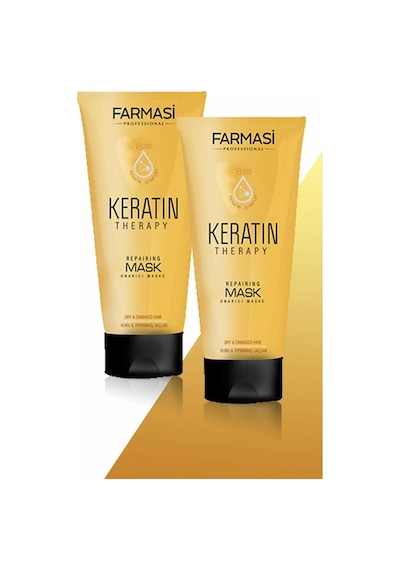 Farmasi Keratin Therapy Onarıcı Maske 2 x 200 ML