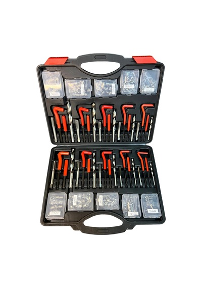 Helicoil Set Vida Diş Tamir Seti Plastik Çantalı Full Set 261 Parça