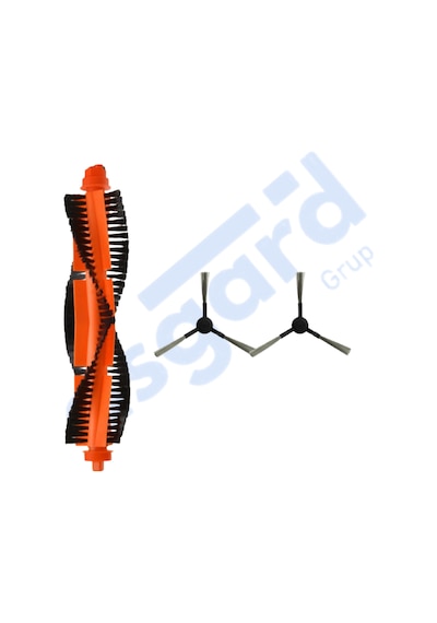 Viomi Se , V2 Pro-max , V3,v3 Pro Uyumlu 1 Ana Fırça 2 Yan Fırça Pkt-iasgf0001214
