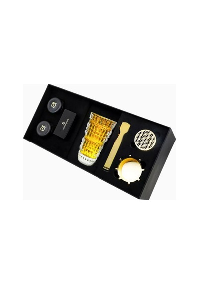 Touch Of Oud Yellow Burner Gift Set Buhurdan, Dokhoon, Bukhoor, Maşa Ve Kömürlü Hediye Seti Sarı