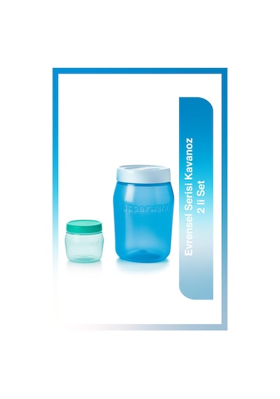 Tupperware Evrensel Serisi Kavanoz 2 li Set