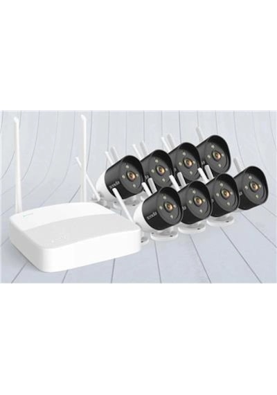 Tenda K8w-3tc 8 Kanal Nvr Kayıt Cihazı + 8 Adet Outdor Ip Wifi Bullet Kamera Set Kdo