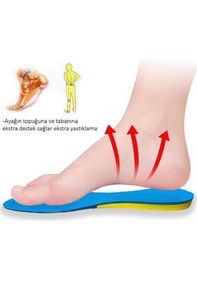 Gel Comfort GC14 Ortopedik Jel Tabanlık Yumuşak Rahat Konforlu Tabanlık