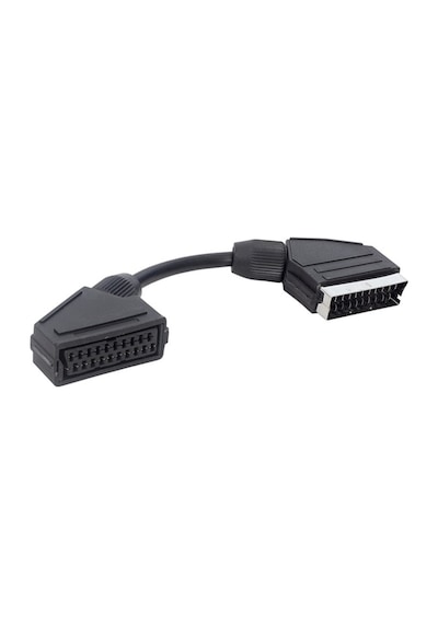 Scart Erkek Scart Dişi Ara  Kablo 20 Cm Elektromer