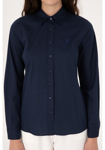 U.s. Polo Assn. Kadın Lacivert Gömlek Basic 50298091-vr033 Lacivert