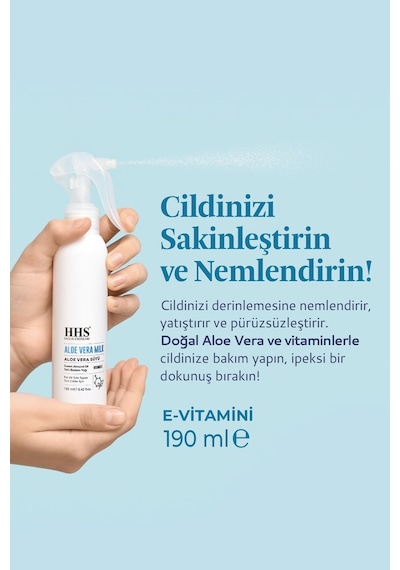 Hhs Aloe Vera Sütü Onarıcı Cilt Bakım Losyonu 190 ML