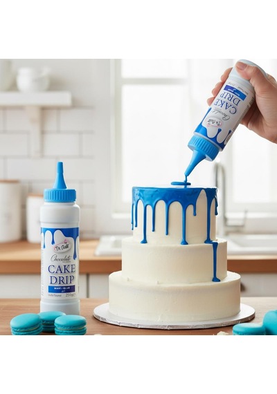 Mavi Cake Drip 250 G Pasta, Kek Ve Tatlı Üzeri Çikolata Kaplama Sosu