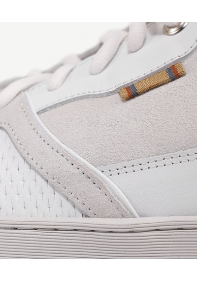 Yargıcı Deri-süet Detaylı Sneaker 24yeay4473x 002 Beyaz