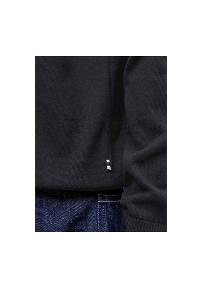 Jack & Jones Jjebasıc Knıt Ls Polo Sn Siyah