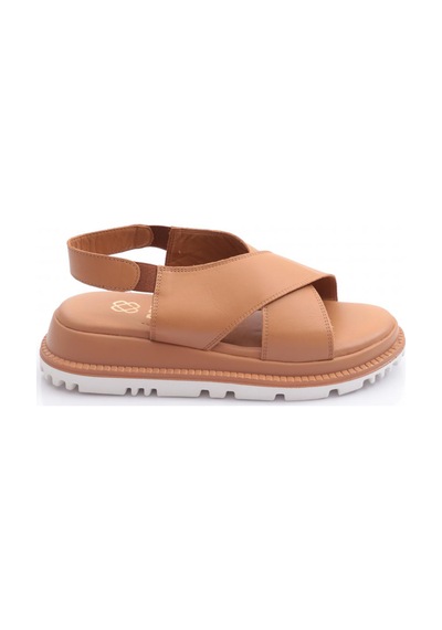 Dgn M-8 Kadin Sandalet Taba