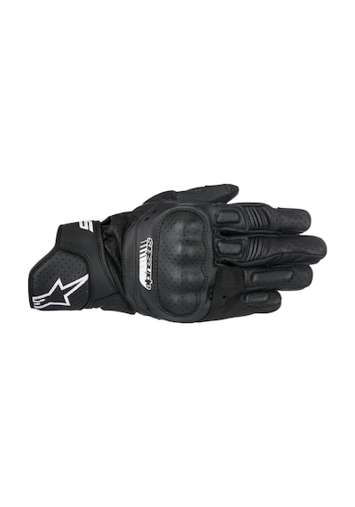 Alpinestars Sp-5 Deri Korumalı Motosiklet Eldiveni Siyah