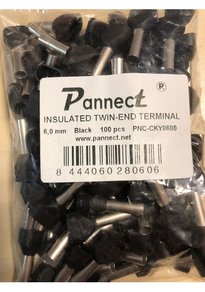 6,0 Mm Izoleli Çift Girişli Yüksük100 Adet
