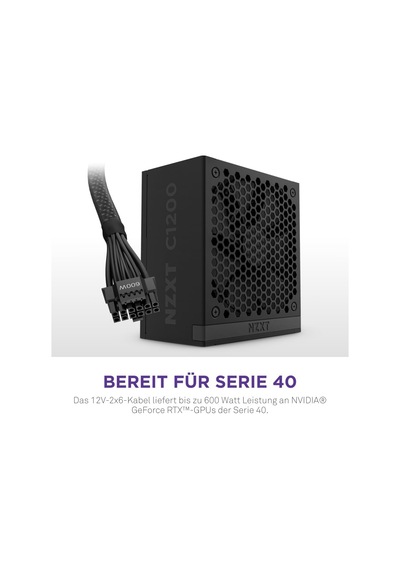 C1200 1200w 80 Gold Atx 3.1 Tam Modüler Siyah Güç Kaynağı