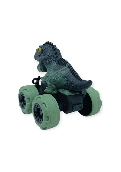 Sürtmeli Dinazor Arabalar 12 Cm - H-20 - Stegosaurus - Yeşil Lisinya