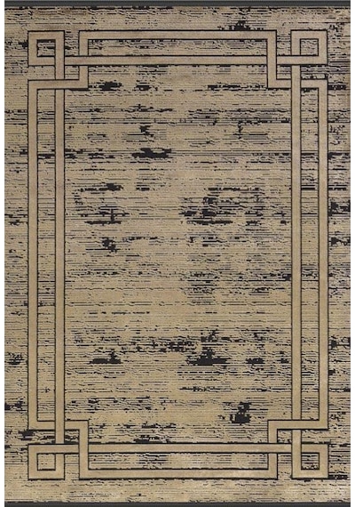 Merinos Halı Bamboo Lavi 34666 975 Serisi Bambu İplik Salon Oturma Odası Halısı Gold