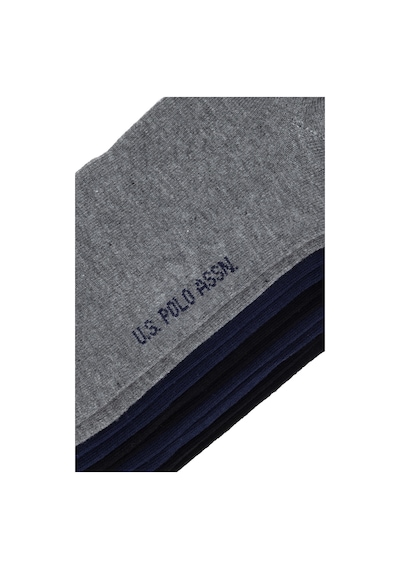 U.s. Polo Assn. Erkek Gri Melanj Çorap 50295700-vr086 Gri Melanj