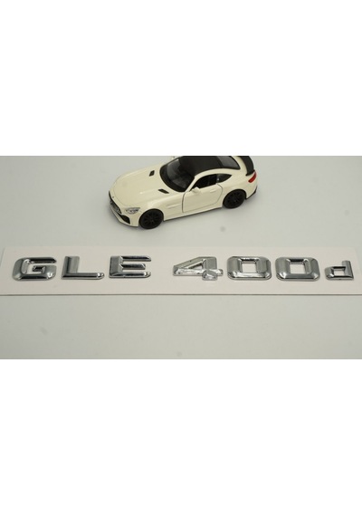 GLE400d Bagaj Krom Metal 3M 3D Yazı Logo