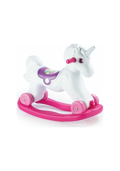 2509 Tekerlekli Unicorn Sallanan At -dolu
