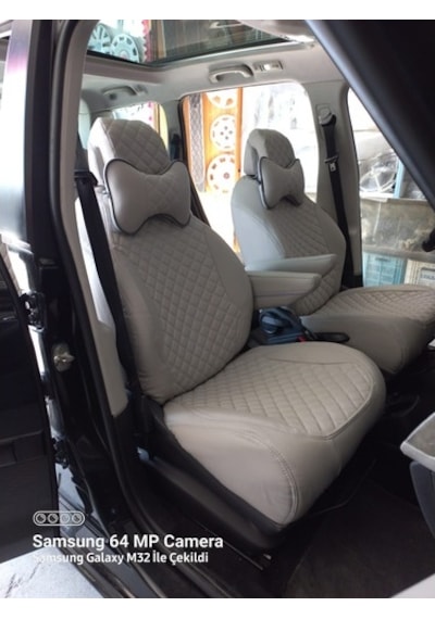 Citroen C4 Picasso Araca Özel Deri Oto Koltuk Kılıfı