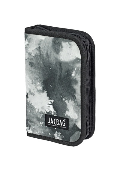 Jacbag Cover -sert Kapaklı Lastikli Kalem Kutusu Cover-gri Bulut renkli
