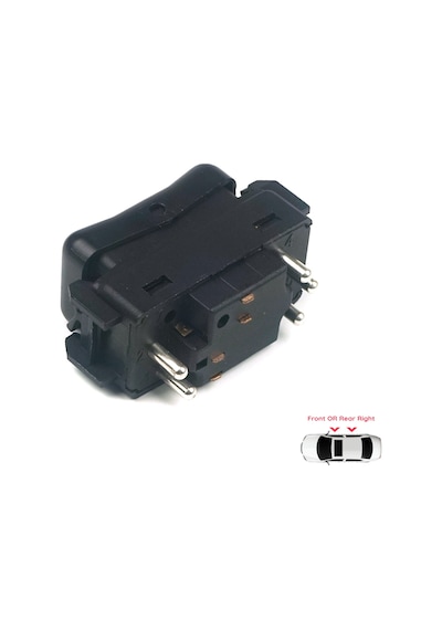 Sağ Kapı Cam Açma Düğmesi Mercedes W124 W126 W463 W201 190 İçin