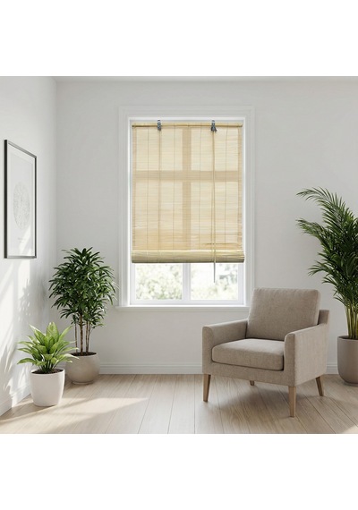 Koçtaş Opp Ahşap Stor Perde Bej 60 x 180