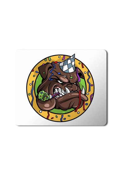 Francky The Bulldog Baskılı Mousepad Mouse Pad
