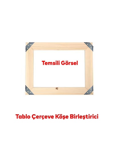 8 Adet Mobilya Eşya Dolap Köşe Birleştirme Duvara Sabitleyici Bağlantı Aparatı Köşebent Gönye Metal Belirtilmemiş