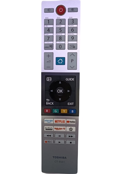 Toshiba Ct-8561 Ct-8543 Ct-8533 Led Tv Uzaktan Kumandası