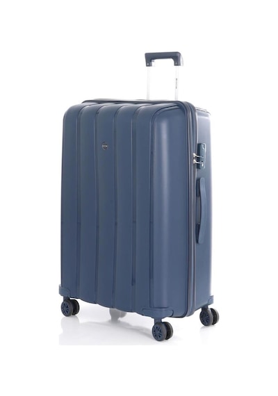 Mçs 3lü Set Kırılmaz Silikon Seyahat Valizi Bavulu V305 Laci Lacivert