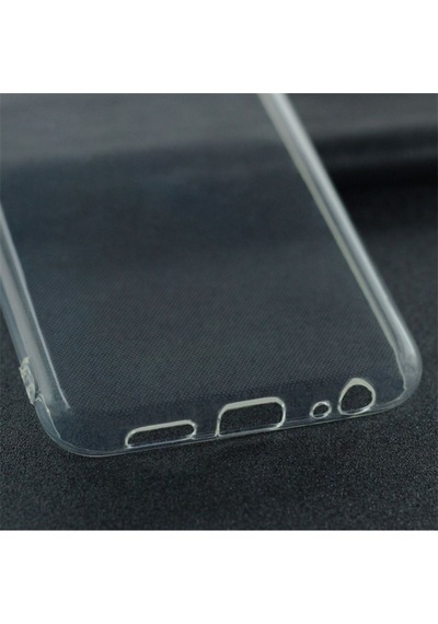 Tecno Spark 8c Kılıf Zore Süper Silikon Kapak Renksiz