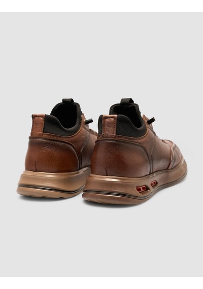 Cabani Lastik Bağıcıklı Taba Erkek Spor Ayakkabı Taba