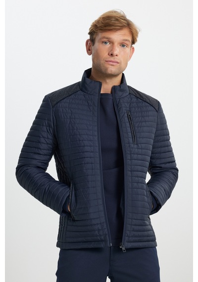 Ac&co Erkek Lacı Standart Fit Normal Kesim Kapitone Desenli Dik Yaka Fermuarlı Yan Cep Şişme Mont Laci Ac&co Erkek Lacı Standart Fit Normal Kesim Kapitone Desenli Dik Yaka Fermuarlı Yan Cep Şişme Mont Laci