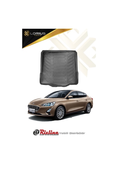 Rizline Ford Focus 4 SEDAN 2018 Sonrası Tamir Kitli 3D Bagaj Havu