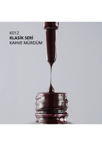 Kalıcı Oje K012, Kahve Mürdüm, 10 Ml Diğer