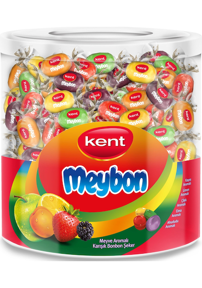 Kent Meybon Mini Meyveli Kavanoz 4 x 504 G